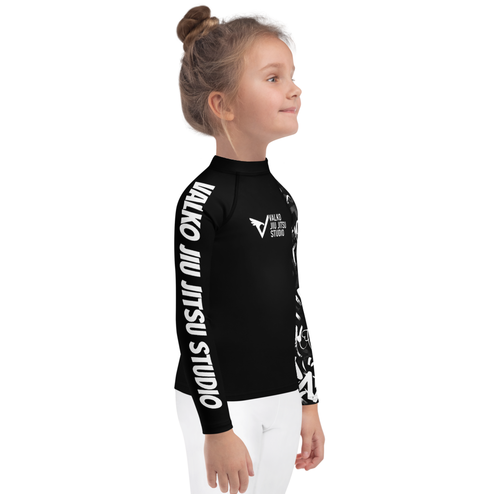 Valko Jiu Jitsu: Kids Rash Guard