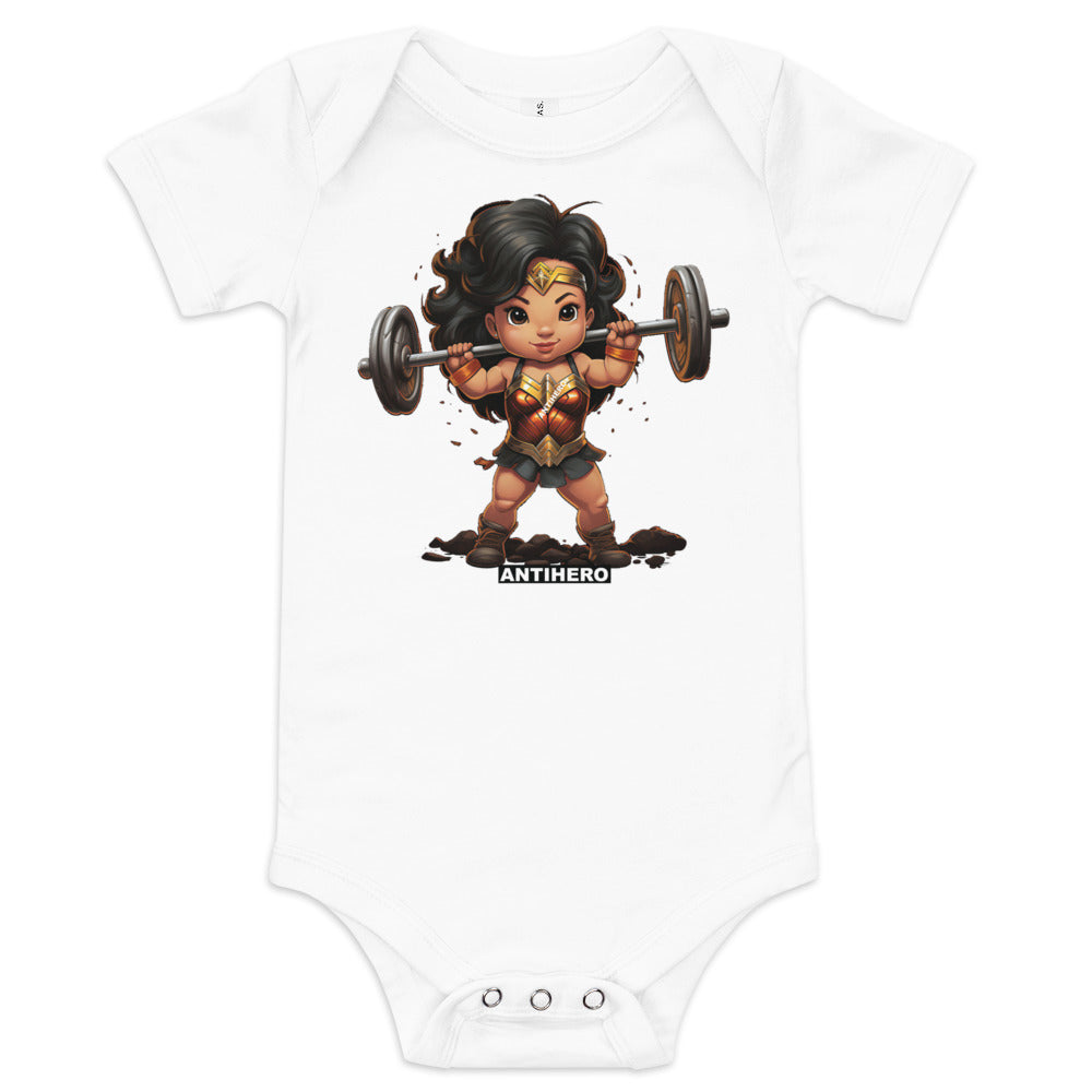 Baby Wonder Woman - short sleeve one piece