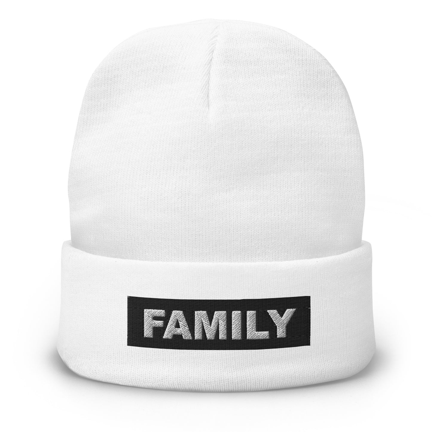 Family Box Logo - Embroidered Beanie