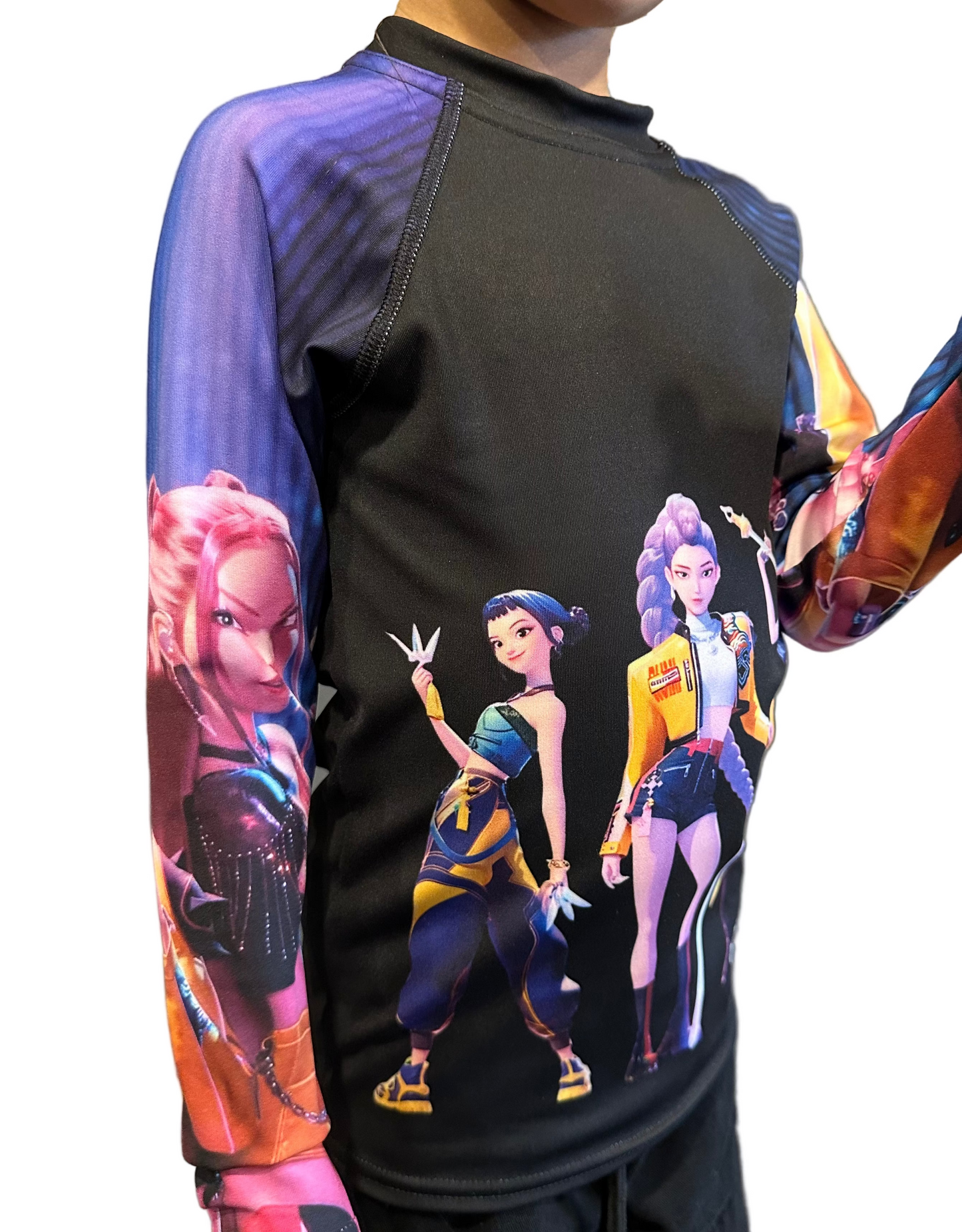 Mini Huntrix Rash Guard (Kids)