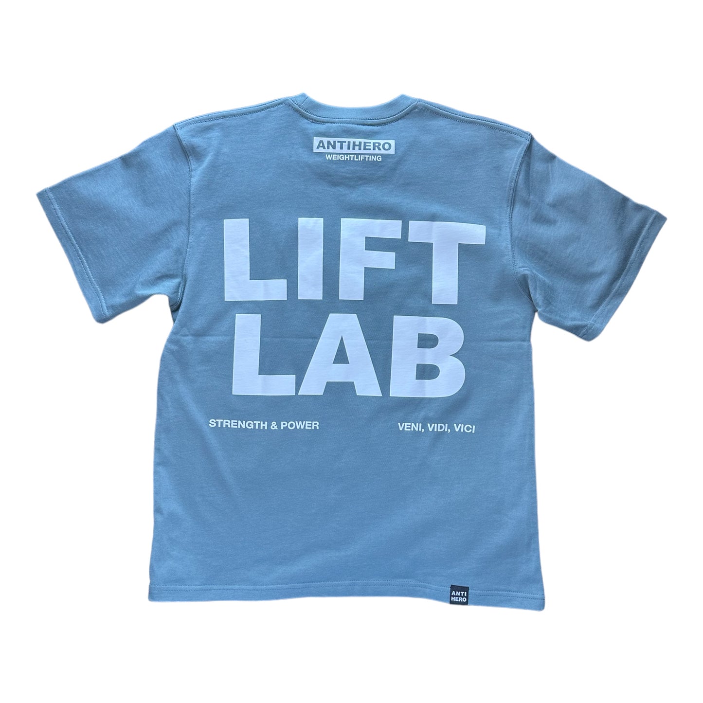 Lift Lab Heavyweight Short Tee - Teal Blue