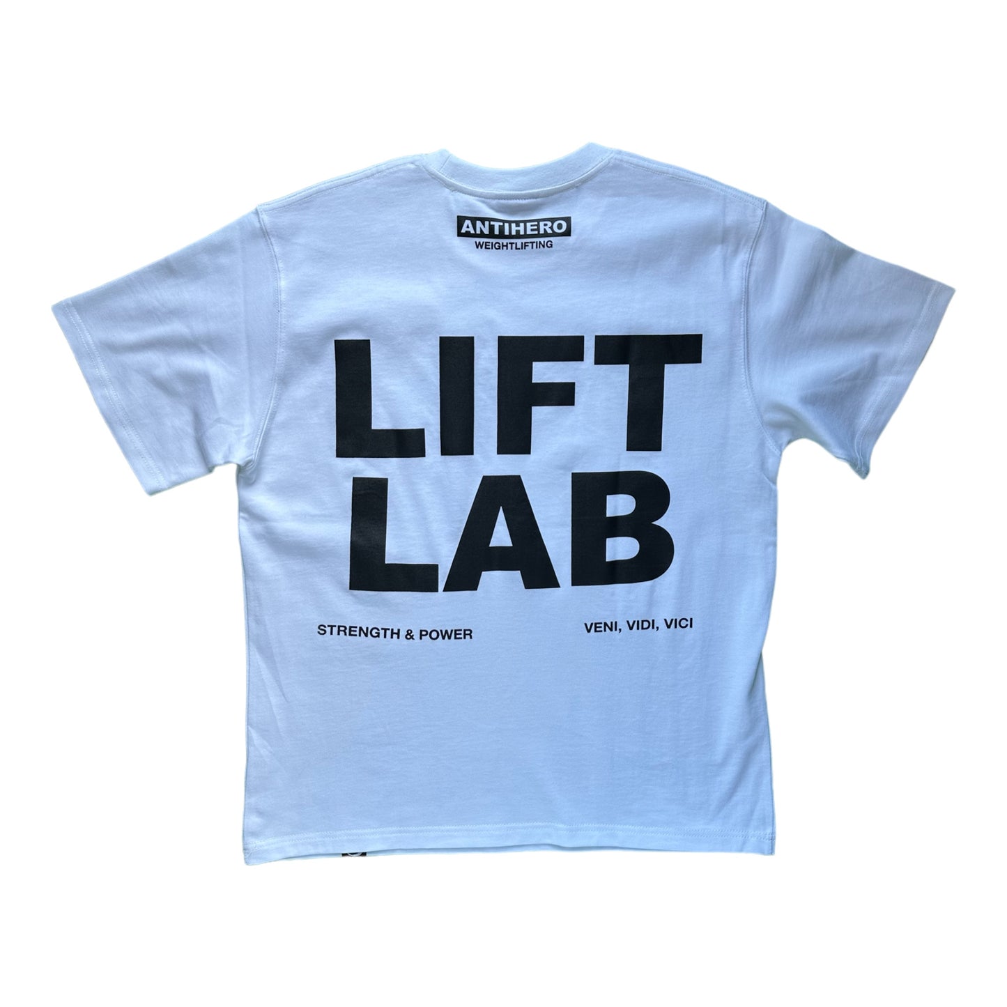 Lift Lab Heavyweight Short Tee - White