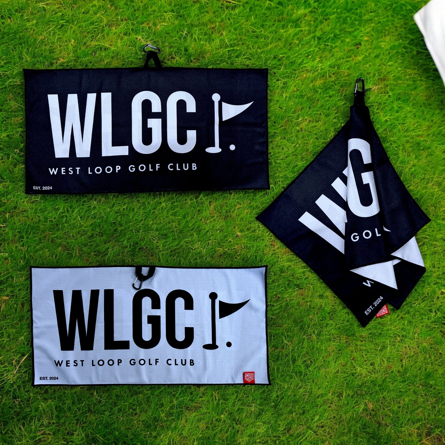 WLGC - Waffle Weave Golf Microfiber Golf Towel