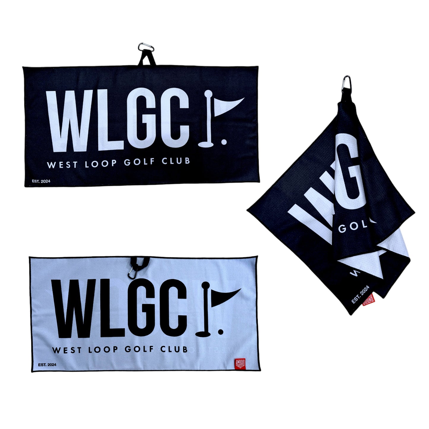 WLGC - Waffle Weave Golf Microfiber Golf Towel