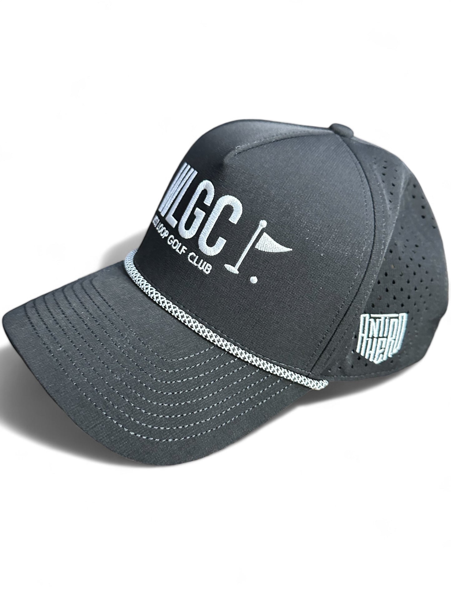 WLGC - 5 Panel Rope Hat (Black)