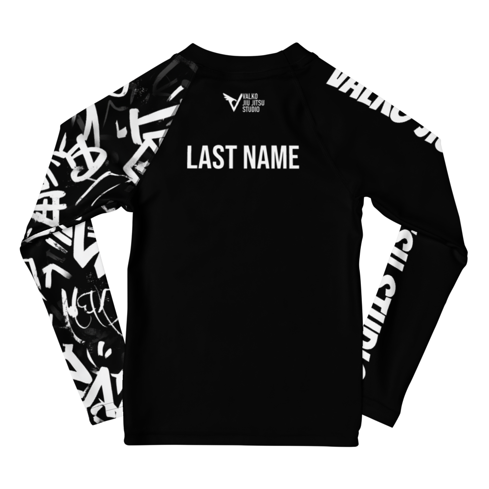 Valko Jiu Jitsu: Kids Rash Guard