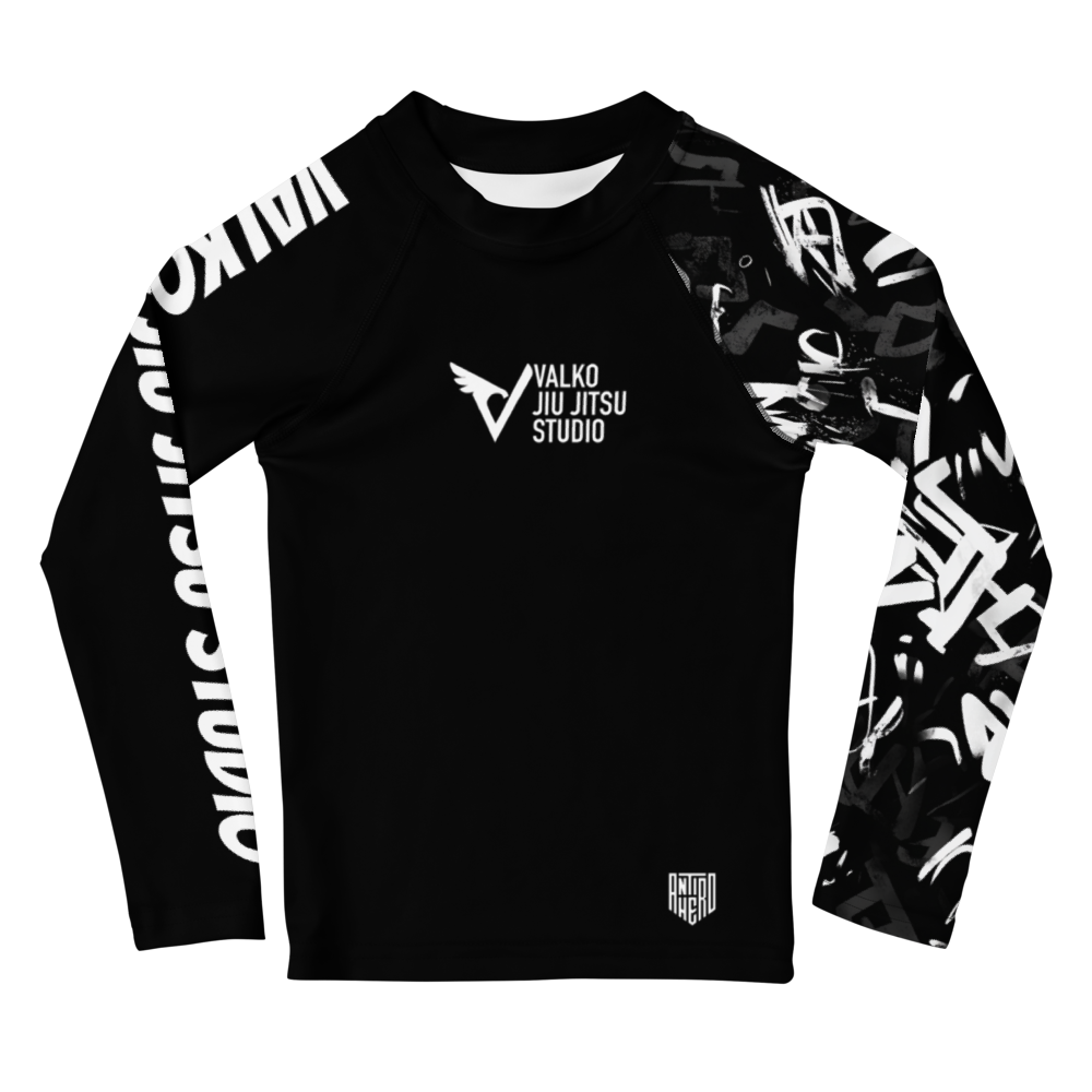 Valko Jiu Jitsu: Kids Rash Guard