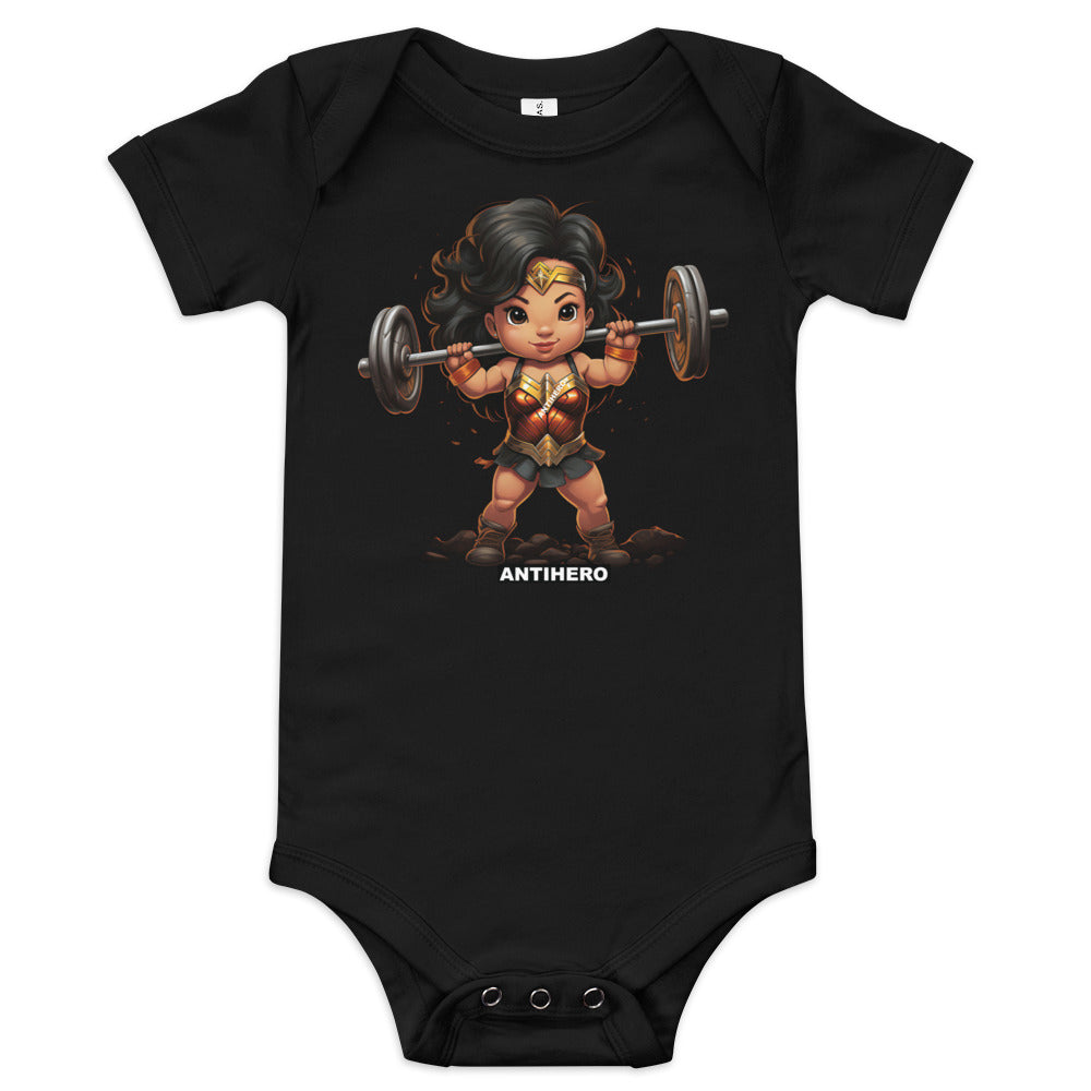 Baby Wonder Woman - short sleeve one piece