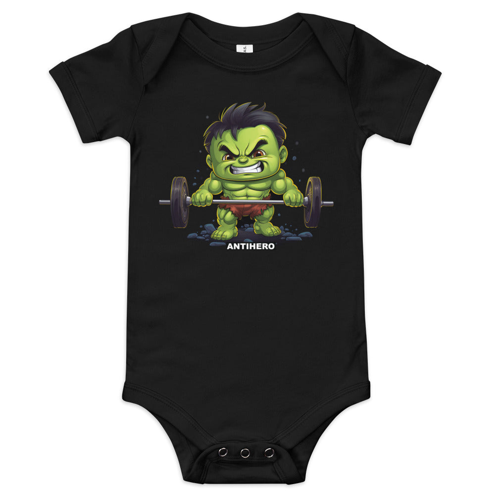Baby Hulk - short sleeve one piece