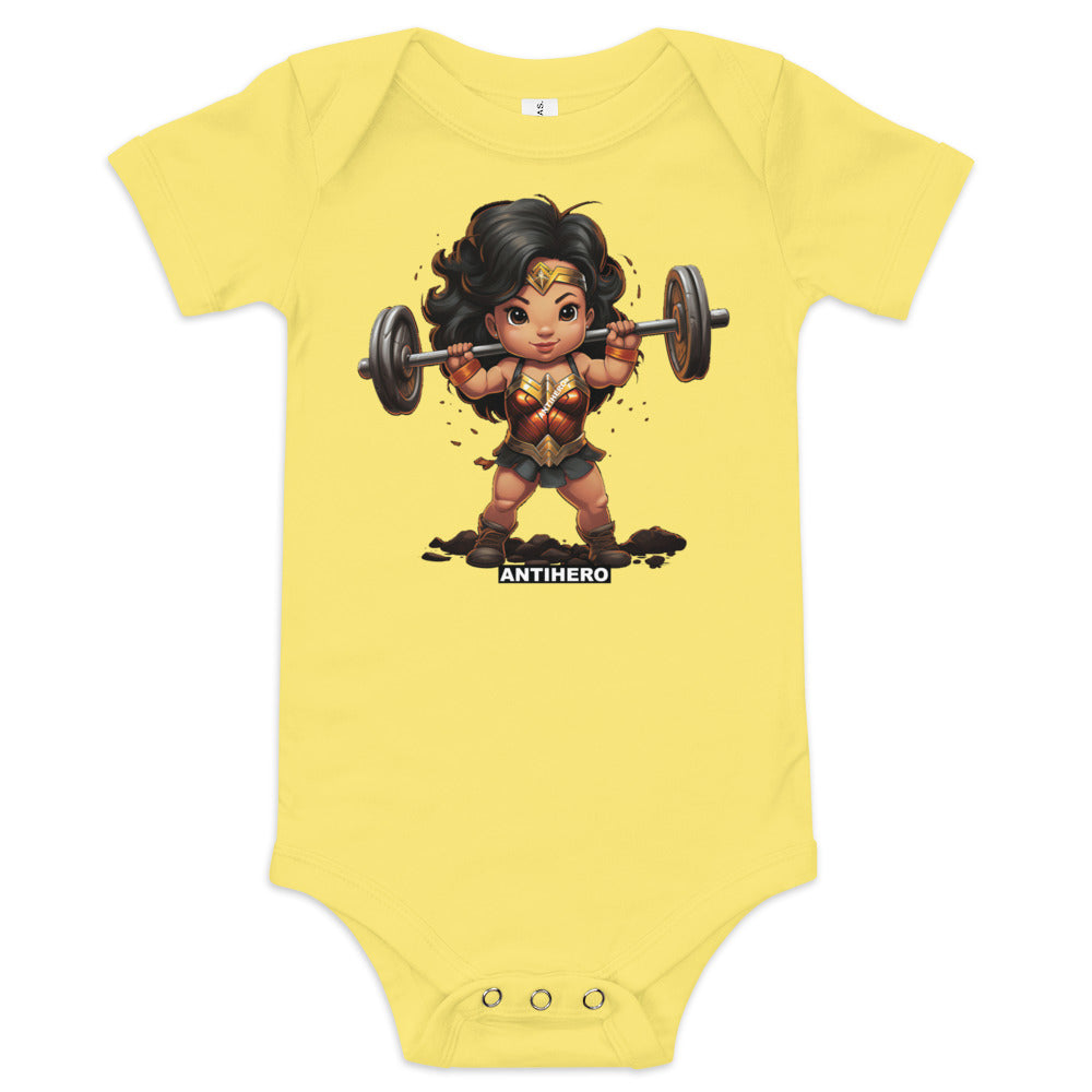 Baby Wonder Woman - short sleeve one piece