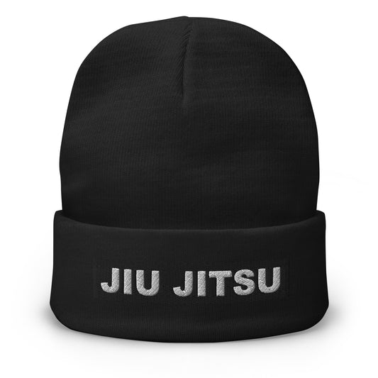 Jiu Jitsu Box Logo - Embroidered Beanie