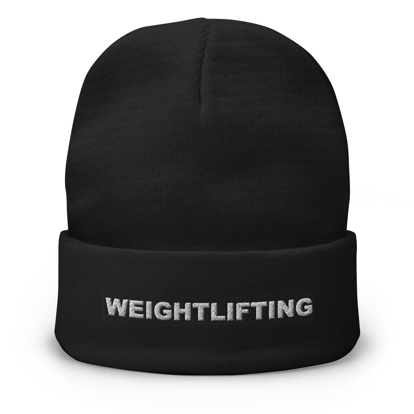 Weightlifting Box Logo - Embroidered Beanie