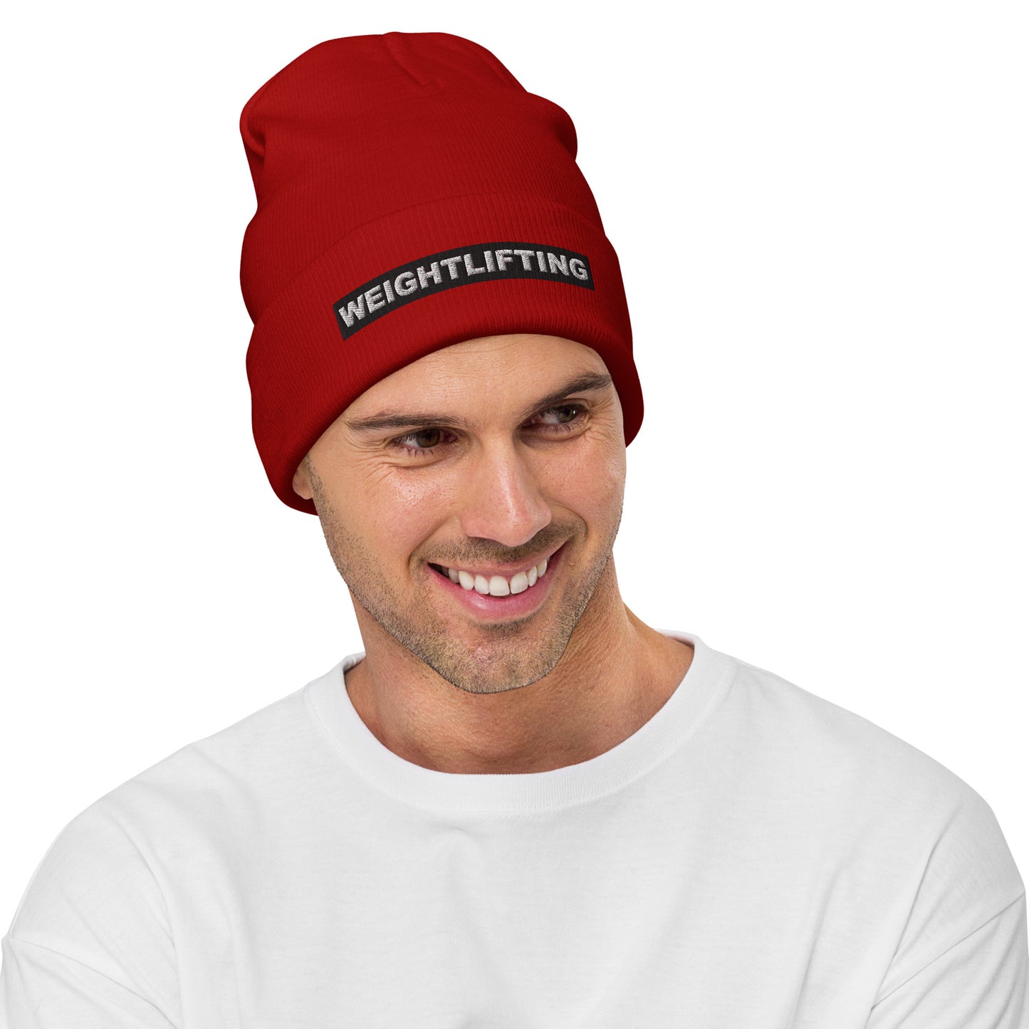 Weightlifting Box Logo - Embroidered Beanie